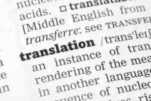 Meaning of professional translation services