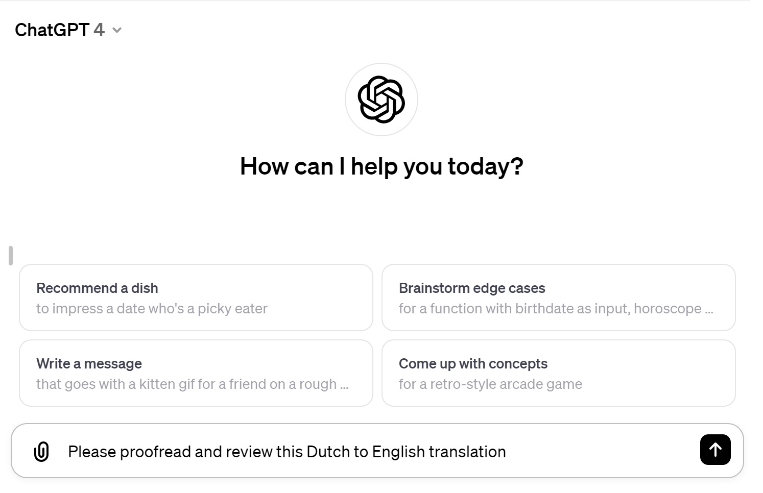 Translator/proofreader Introducing Your New Translation Proofreader: ChatGPT - GTS Blog